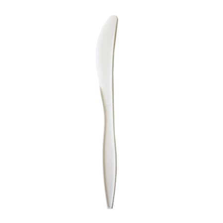 Mediumweight Polypropylene Cutlery, Knife, White, 1000PK MPN:BWKKNIFEPPMW