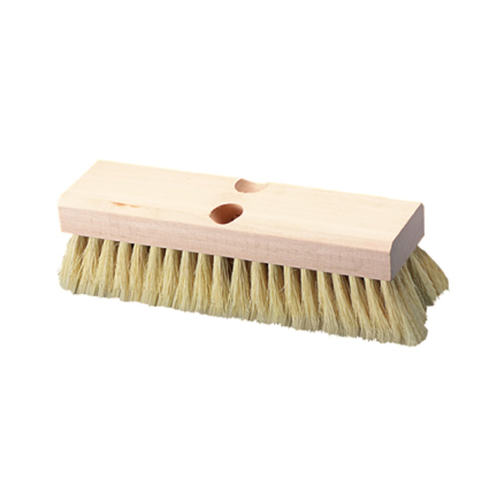Boardwalk BWK3210 2 in. White Tampico Bristle 10 in. Deck Brush Head - 2in Tampico Fiber Bristle MPN:BWK 3210
