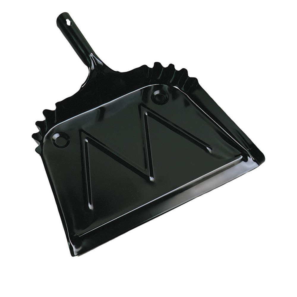 Boardwalk Metal Dust Pan, Black MPN:BWK04212EA