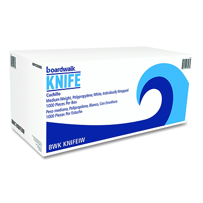 Knife Wrpd Pp Mw Wh CA/1000 MPN:BWKKNIFEIW