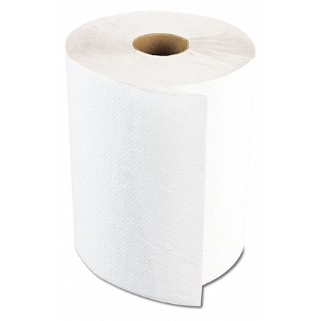 Hardwound Paper Towels, 1 Ply, Continuous Roll Sheets, 800 ft, White, 6 PK MPN:BWK6254