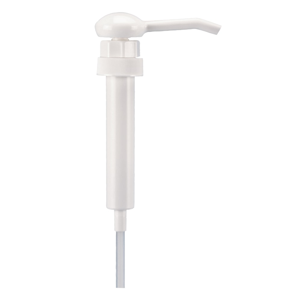 Boardwalk Econo 1 Oz Dispensing Pump, 38 mm Cap, 10 3/4in Tube, For 1 Gal Bottles, White MPN:BWK00417EA