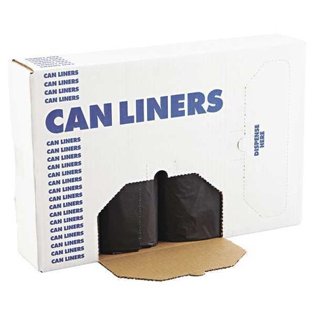 56 gal Trash Bags, 43 in x 47 in, Heavy-Duty, 1.2 mil, Black MPN:BWK 518