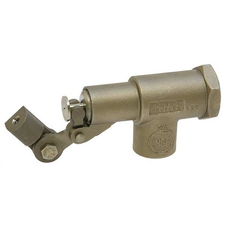 Float Valve, 3/8 In, SS w/PTFE Seal MPN:R1351-3/8