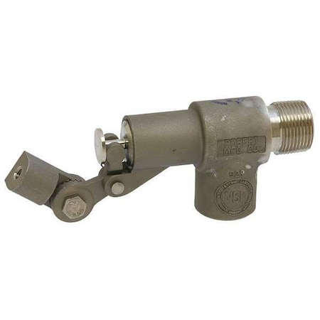 Float Valve, 3/4 In, SS w/PTFE Seal MPN:R1361-3/4