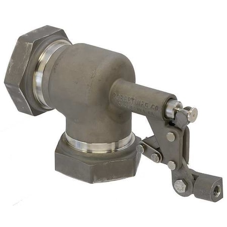 Float Valve, 1-1/2 In, SS w/PTFE Seal MPN:R1381-1-1/2