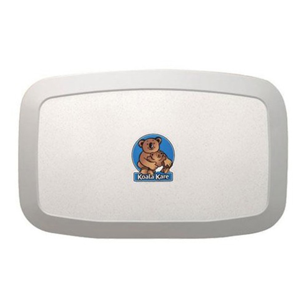 Koala Granite Horizontal Mount Baby Changing Station, 20inH x 35-1/4inW x 4inD, White MPN:KB200-05