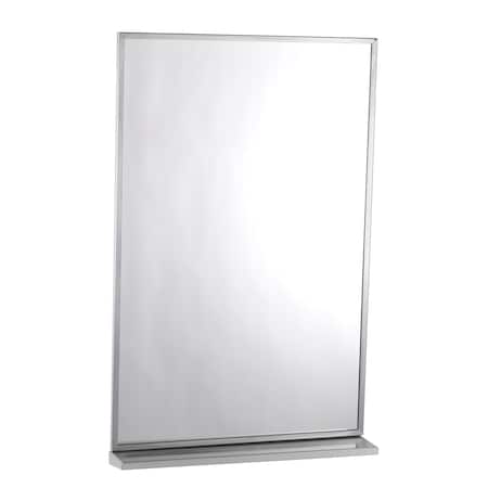 Channel-Framed Mirror/Shelf Combination MPN:166 1824
