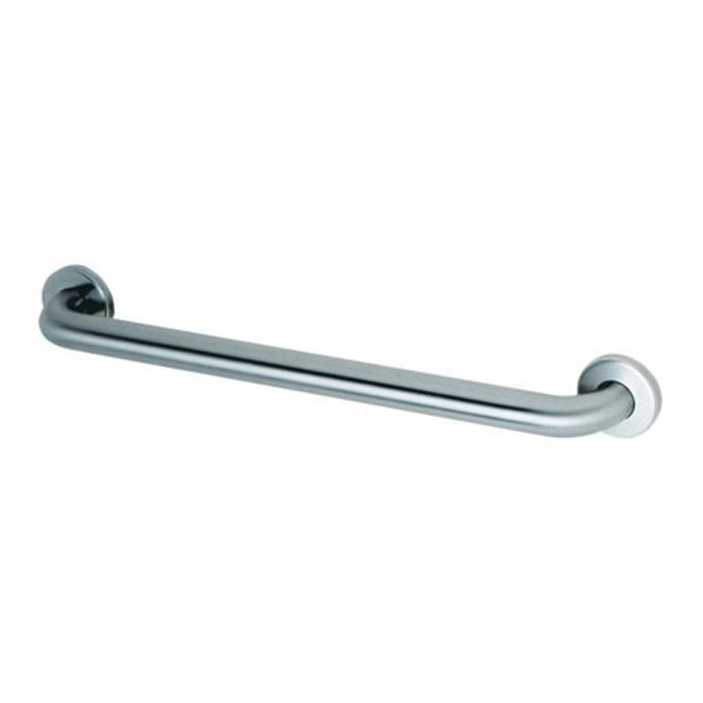 Bobrick Straight Stainless-Steel Grab Bar, 1-1/2in x 18in, Silver MPN:B-6806X18