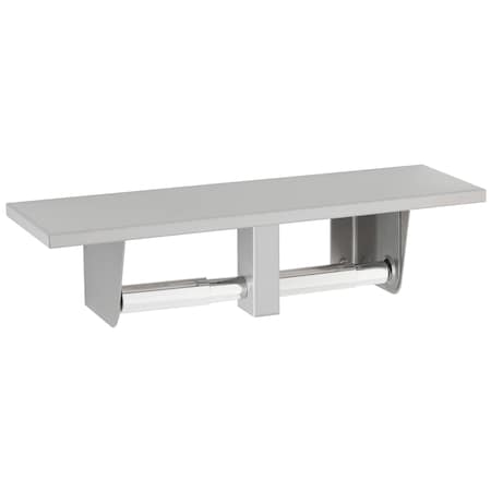 Toilet Tissue Dispenser w/Utility Shelf MPN:2840