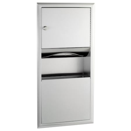 Paper Towel Dispenser/Waste Receptacle MPN:369