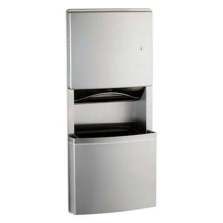 Paper Towel Dispenser/Waste Receptacle MPN:4369