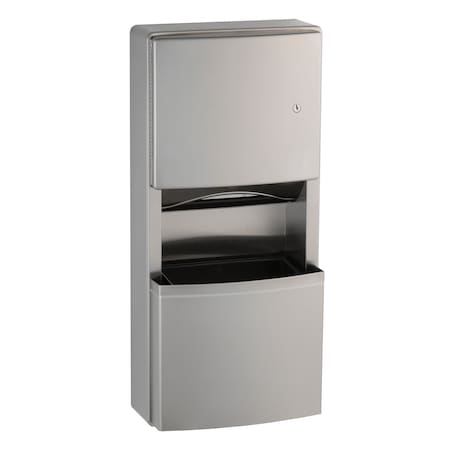 Paper Towel Dispenser/Waste Receptacle MPN:43699