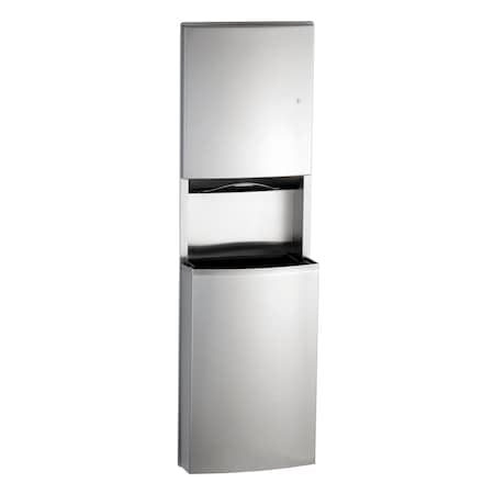 Paper Towel Dispenser/Waste Receptacle MPN:43944
