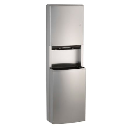 Paper Towel Dispenser/Waste Receptacle MPN:43949