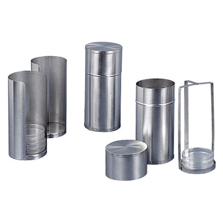 Stainless Steel Petri Dish Can Holder, H MPN:1370S