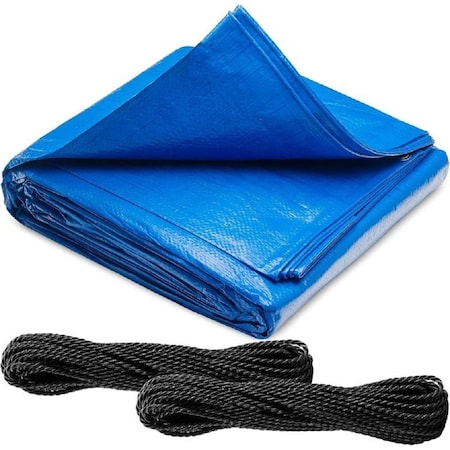 Boen 20ft x 25ft Blue FEMA-Compliant Fir MPN:ZR-BT-2025FR-KIT