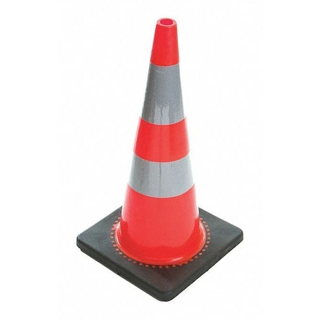 Safety Cone, Orange, Reflective, 36