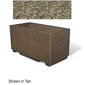 Concrete Outdoor Planter w/Forklift Knockouts 48