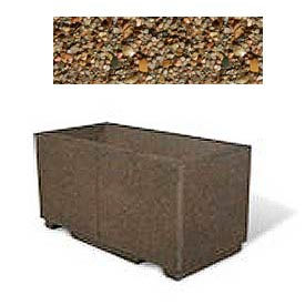 Concrete Outdoor Planter w/Forklift Knockouts 48