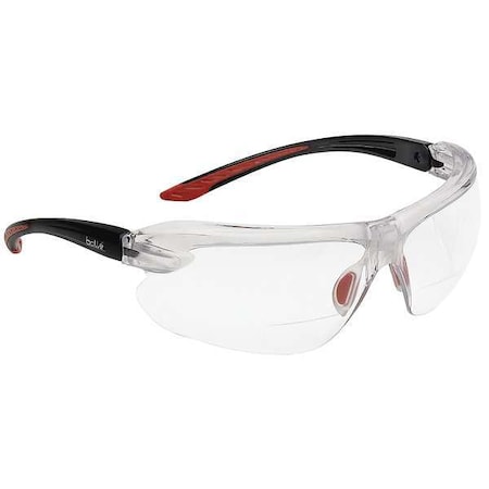 Iri-S Clear Pc Asaf +2.50 Diopter/Black & Red MPN:40189