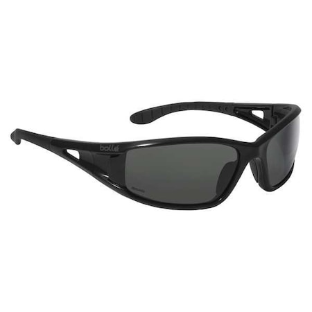 Lowrider, Safety Glasses, Anti-Fog, Anti-Static & Anti-Scratch, Gray Lens, Black Frame, Full-Frame MPN:40053