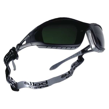 Tracker, Welding Safety Glasses, Anti-Fog, Anti-Static & Anti-Scratch, Gray Lens, Black/Gray Frame MPN:40089