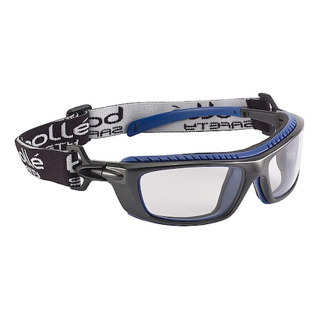 Safety Goggles, Clear Lens, Anti-Fog, Anti-Scratch, Platinum, Sealed Frame, Baxter Series MPN:40276