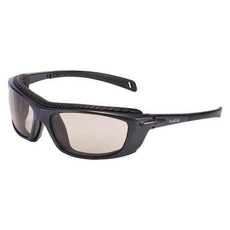 Baxter, Safety Glasses, Anti-Fog, Anti-Static & Anti-Scratch, CSP Lens, Black/Blue Frame MPN:40278