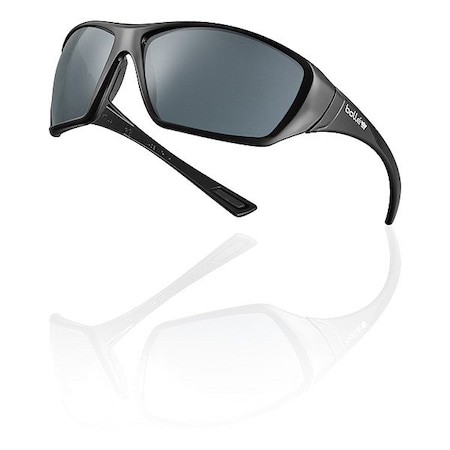 Not Applicable, Safety Glasses, Smoke Lens, Black Frame, Full-Frame MPN:HUSTLN20U