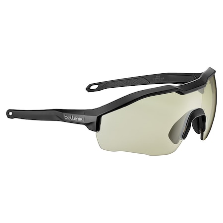 MY6, Safety Glasses, Anti-Fog, Scratch-Resistant, Copper Lens, Black Frame, Half-Frame MPN:MY6EST30W