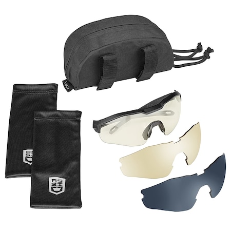 MY6, Safety Glasses, Anti-Fog & Anti-Scratch, Not Applicable Lens, Black Frame, Half-Frame MPN:MY6EST72W