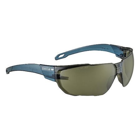 Swift, Safety Glasses, Anti-Fog & Anti-Scratch, Smoke Lens, Blue Frame, Frameless MPN:SWIFTN20U
