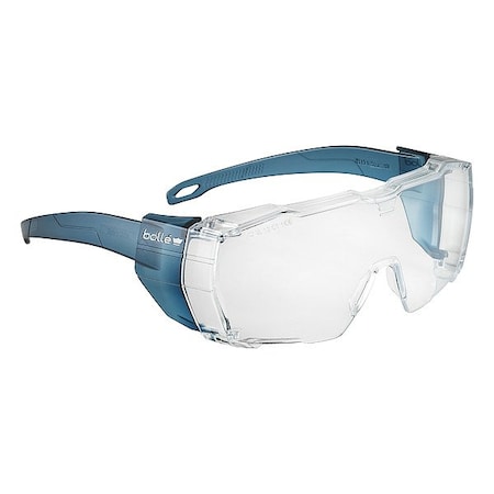 Swift, Safety Glasses, Anti-Fog & Anti-Scratch, Clear Lens, Blue Frame, Frameless MPN:SWIOTN10U