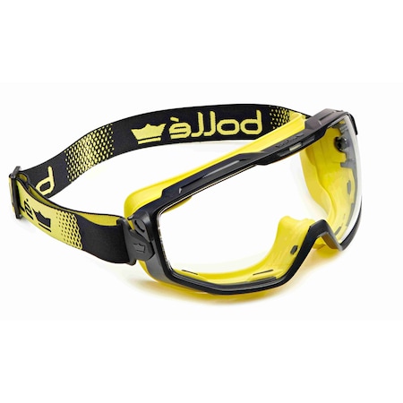 Safety Goggles, Clear Lens, Anti-Fog, Anti-Scratch, Platinum, Indirect Vented, Universal Series MPN:UNIVGN10W