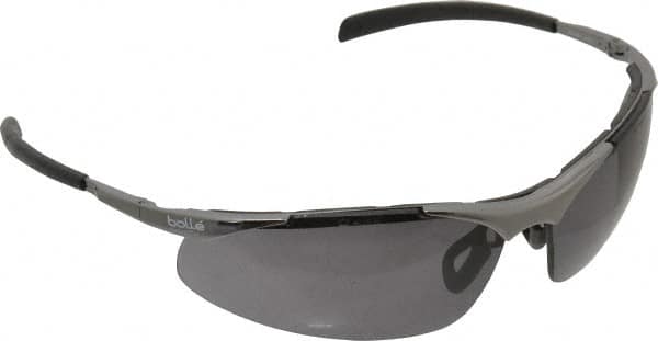 Safety Glass: Anti-Fog & Scratch-Resistant, Smoke Lenses, Full-Framed MPN:40050