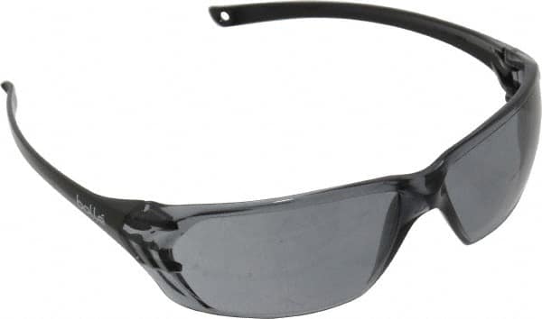 Safety Glass: Anti-Fog & Scratch-Resistant, Polycarbonate, Smoke Lenses, Full-Framed MPN:40058