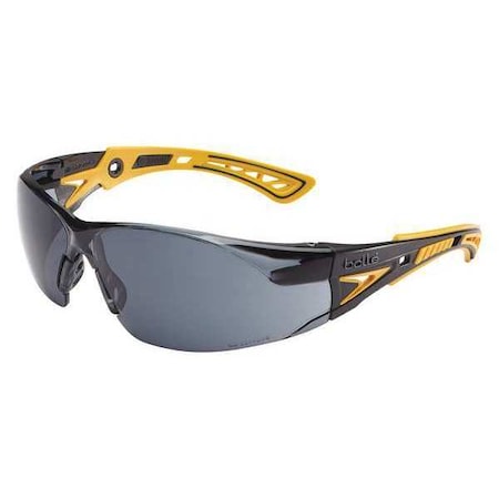 Safety Glasses Smoke Lens Ylw/Blk Antifog Z87+ MPN:40244