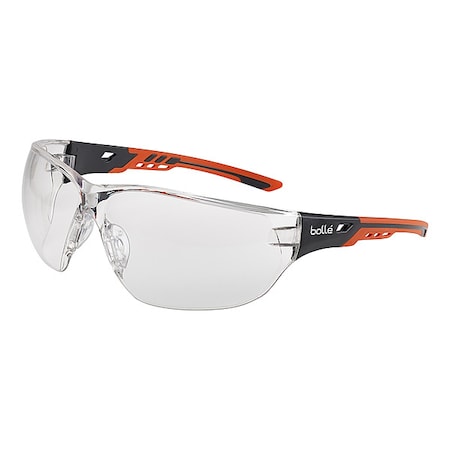 Safety Eyewear Cl Lens Af Or/Blk Temples MPN:NESSPPSI