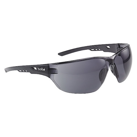 Safety Eyewear Smoke Lens Black Temples MPN:NESSPSF