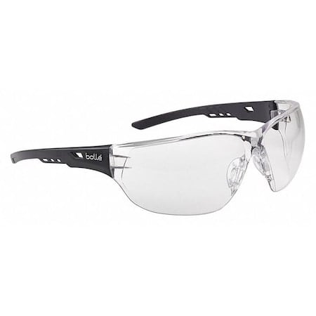 Safety Eyewear Clear Lens Black Temples MPN:NESSPSI