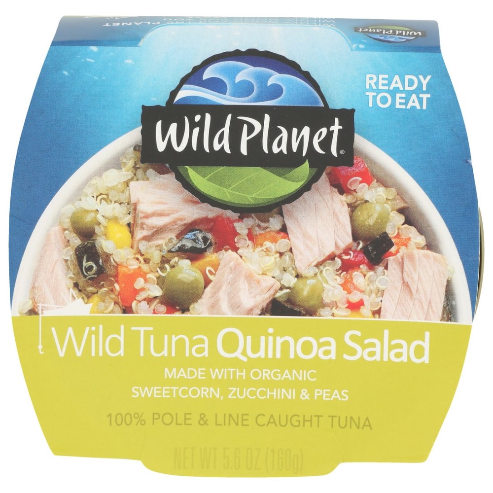 Wild Planet Tuna Salad, Quinoa, 5.6 Oz, Total Qty 9 MPN:00451