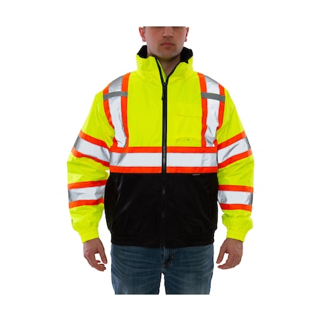 Bomber II Jacket, High Vis, Ylw, L MPN:J26122C.L