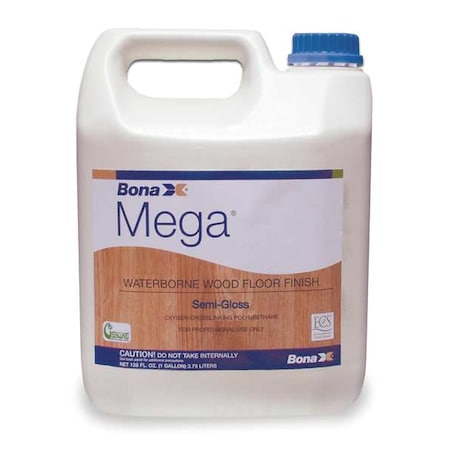 Floor Finish, Semi-Gloss, 1 gal., 2 to 3 hr MPN:WT130318001