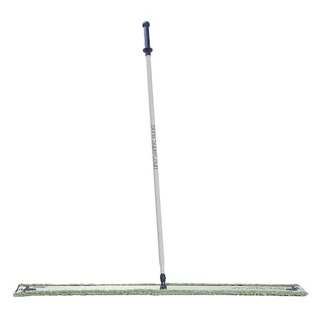 Flat Mop Pad, Hook-and-Loop Connection, Blue, Microfiber MPN:WM710013471