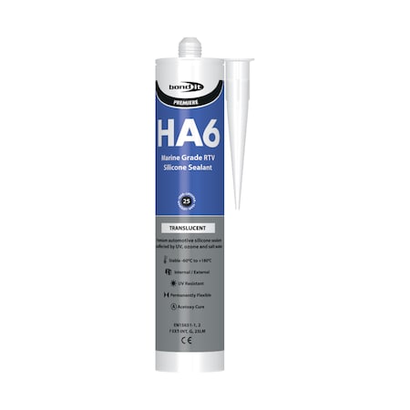 High Modulus Marine Silicone Sealant, Clear MPN:BDHA6T