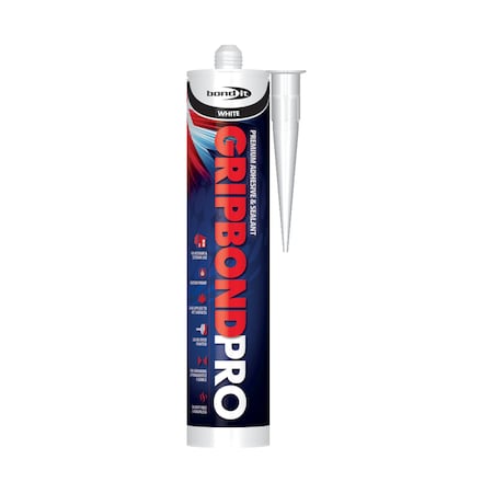GRIPBOND PRO Hybrid Sealant and Adhesive MPN:BDMSPWH