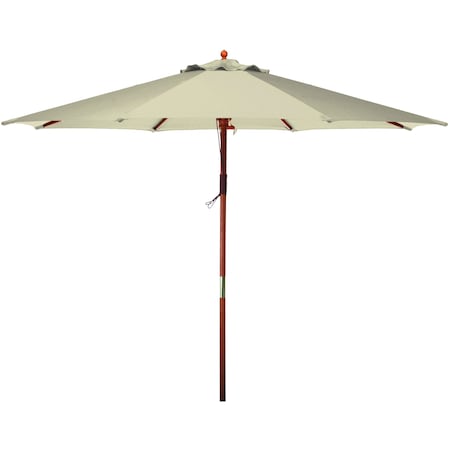 Market Umbrella, 9ft., Natural MPN:Y99151