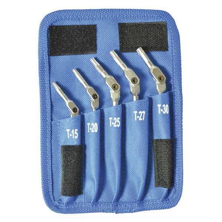 5 Piece Torx? Long Handle Torx? Key Set, 00019 MPN:00019