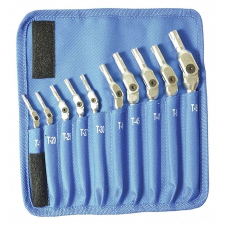 10 Piece Torx? Long Handle Torx? Key Set, 00022 MPN:00022